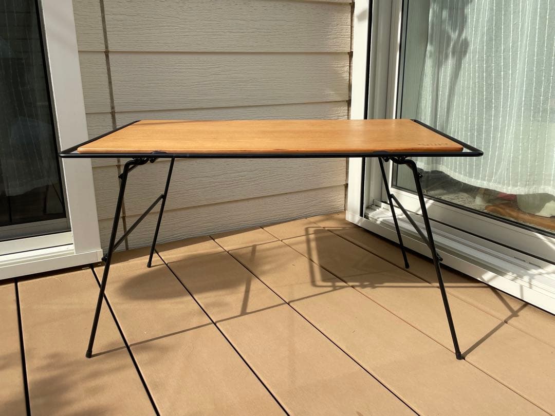 ★GWセール★Hang Out 折りたたみアウトドアテーブル2点セット　【良品】