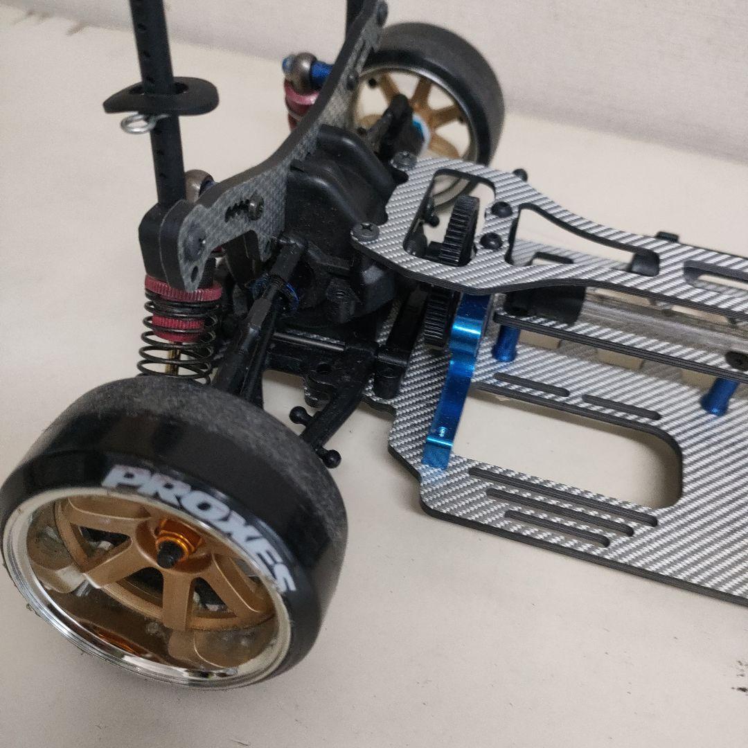 ヨコモ ドリフトパケ　シルバーカーボン仕様