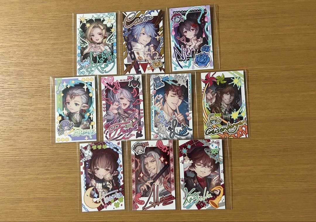 グラブルフェス　2025 フォト風カード　十賢者　グラフェス　コンプセット