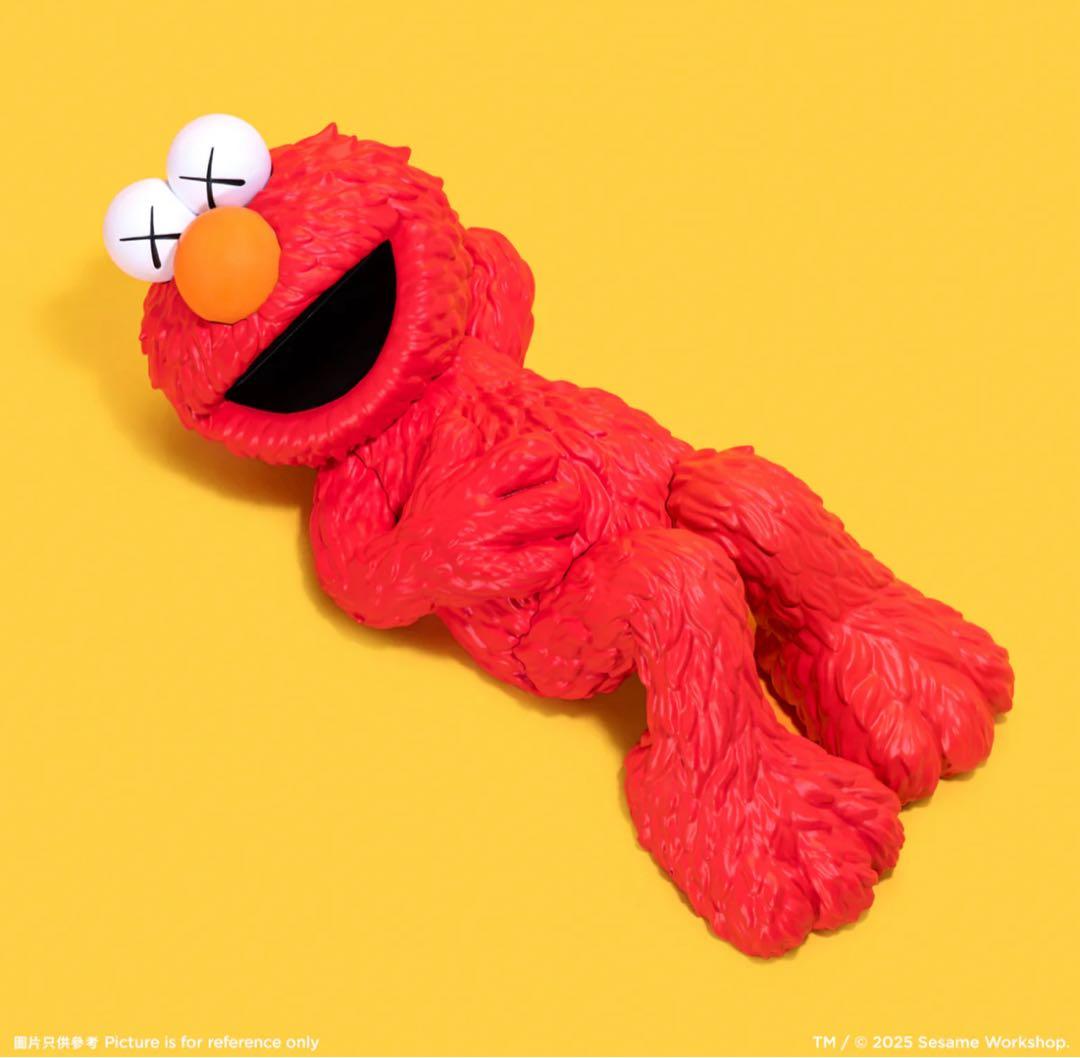 Kaws x セサミストリート　エルモ