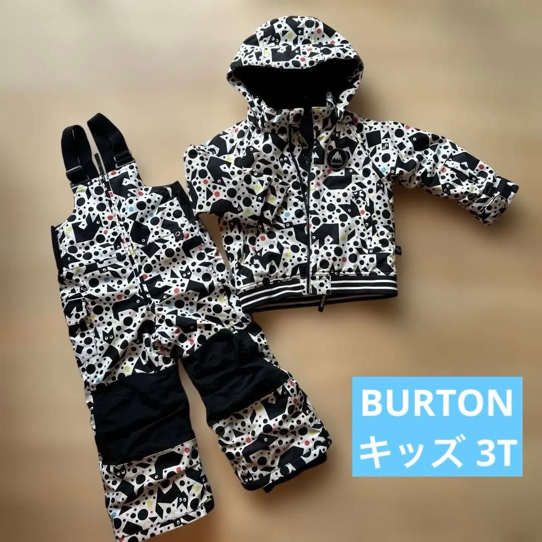【Burton】美品！キッズ スキーウェア スノーボード 3T 100 上下