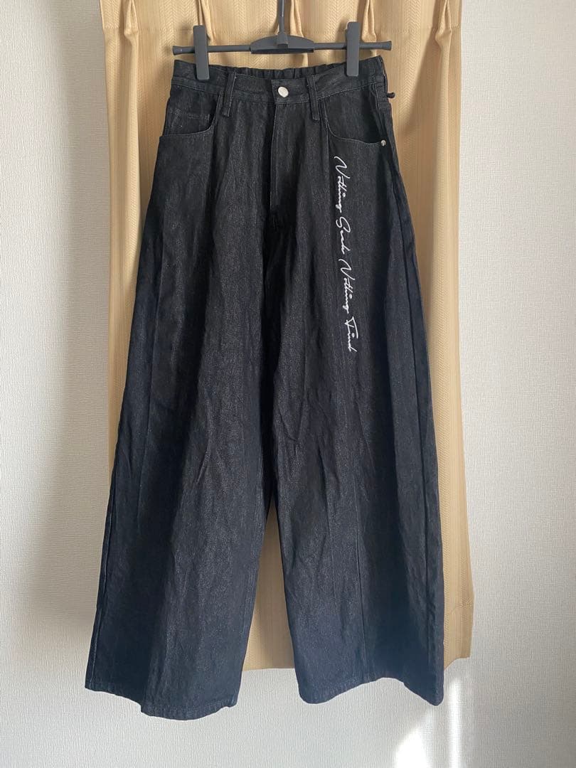 Aki シド明希 NSNF#06 デニムワイドパンツ Sサイズ