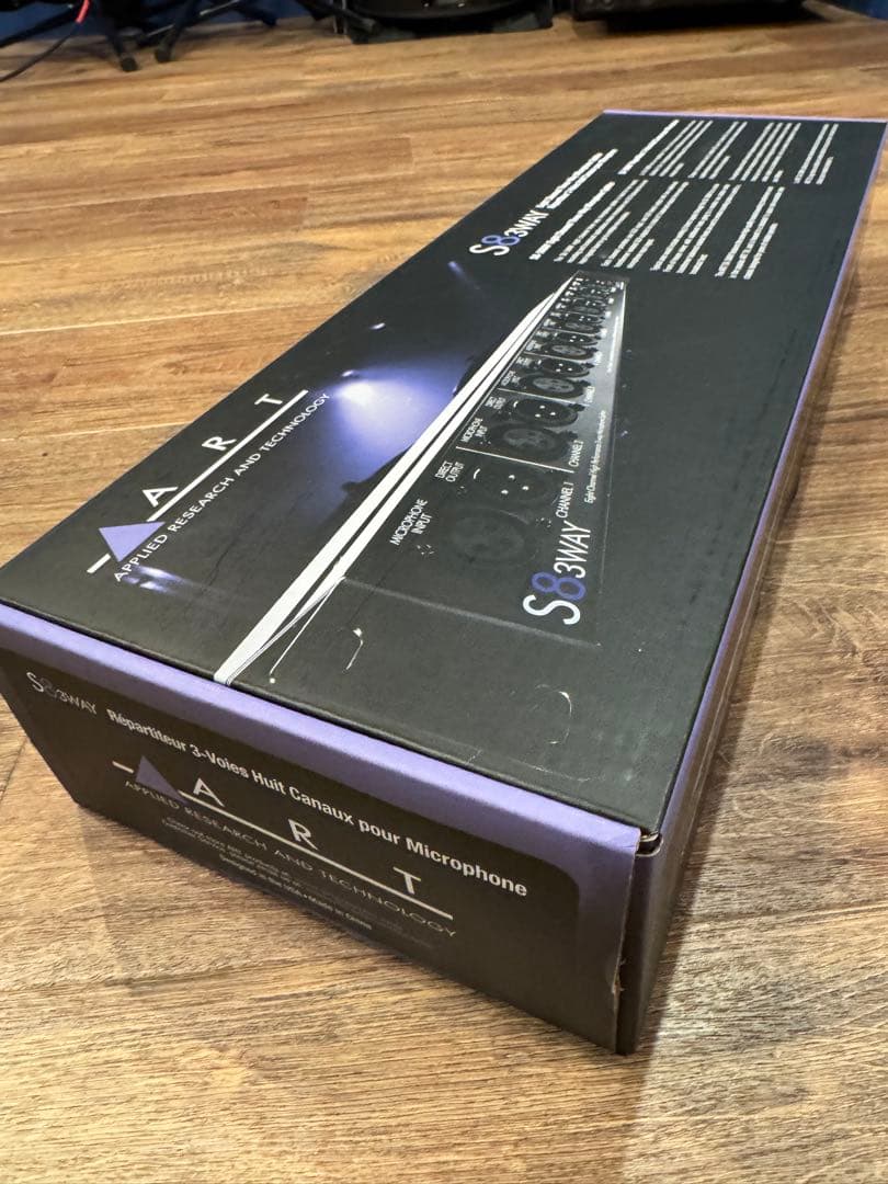 【値下げ】ART S8 3WAY マイクスプリッター　高音質・3系統アウト