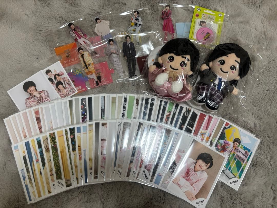 道枝駿佑 ぬいぐるみ 生写真66枚 アクスタ ましかくフォト