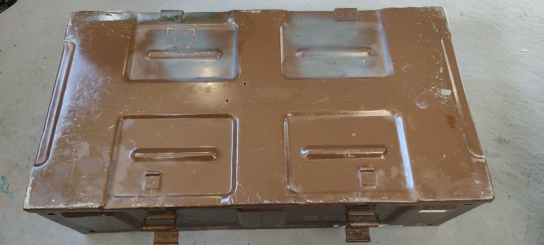 弾薬ケース ブラウン