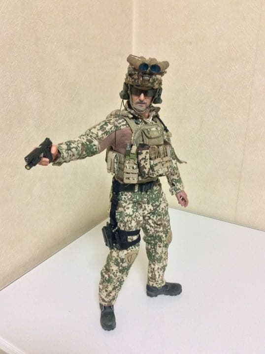 1/6 ミリタリー　フィギュア　兵士　装備　特殊部隊　銃　武器　陸軍アクション