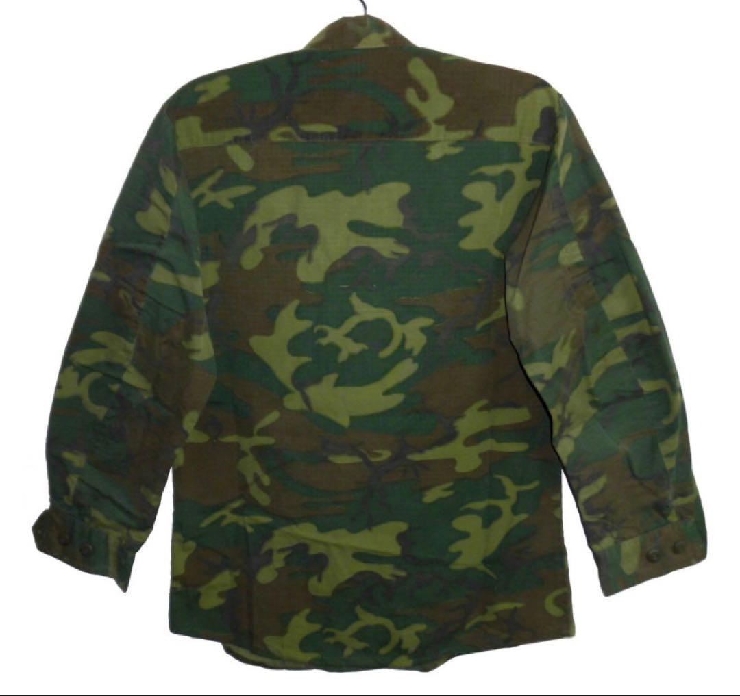 米軍実物 60’s NAM戦 ERDL ジャングルファティーグジャケット S-L