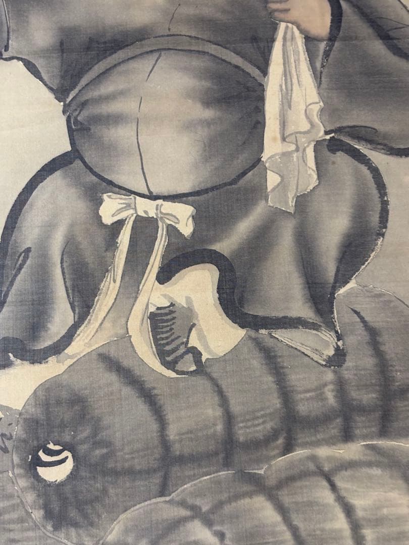 掛け軸　大黒天様　七福神