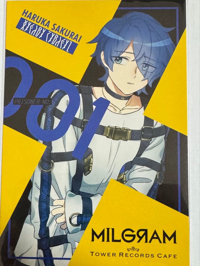 ミルグラム MILGRAM タワレコカフェ ポストカード ハルカ
