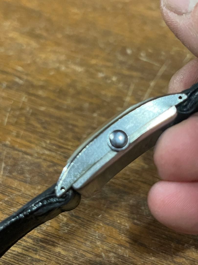 ヴィンテージ　MADE IN SWISS レクタンギュラー カーベックス 手巻