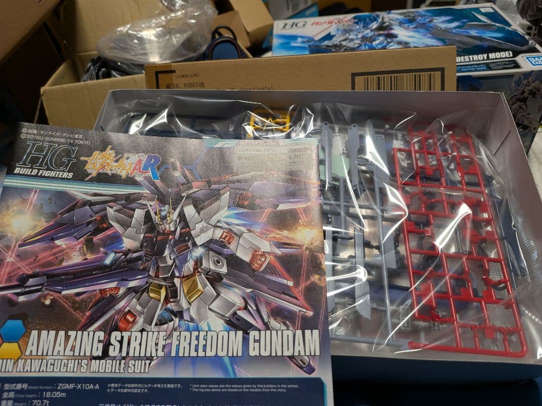 HG 1/144 アメイジングストライクフリーダムガンダム ガンプラ
