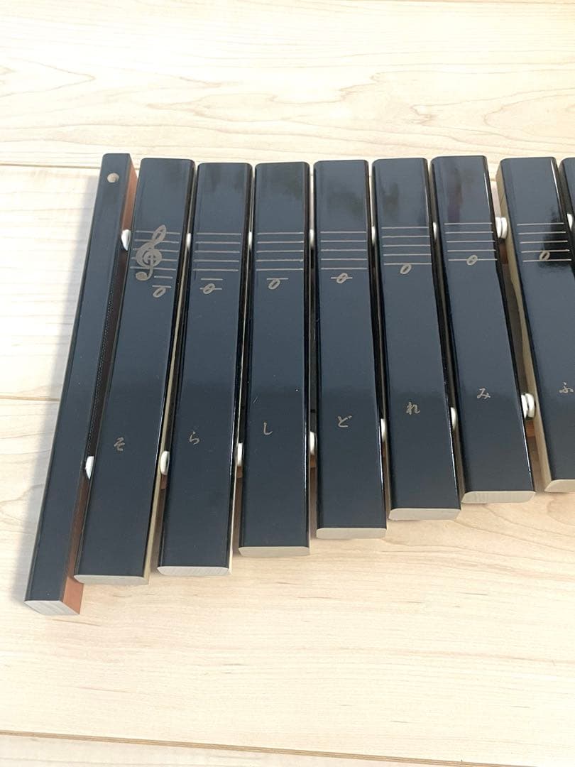 YAMAHA ヤマハ 卓上木琴 No.185 30音 マレット付き