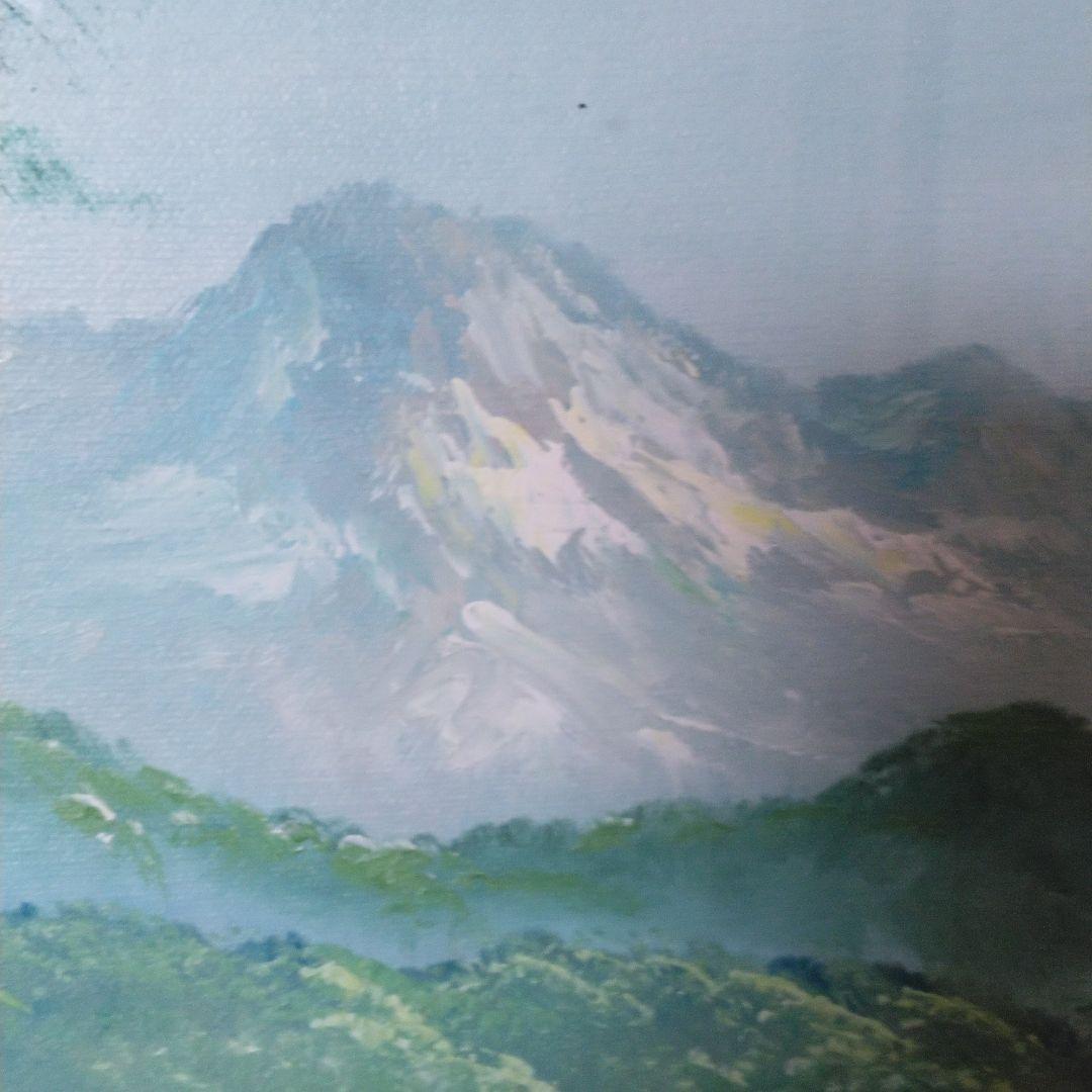 風景画　油絵F10　額付