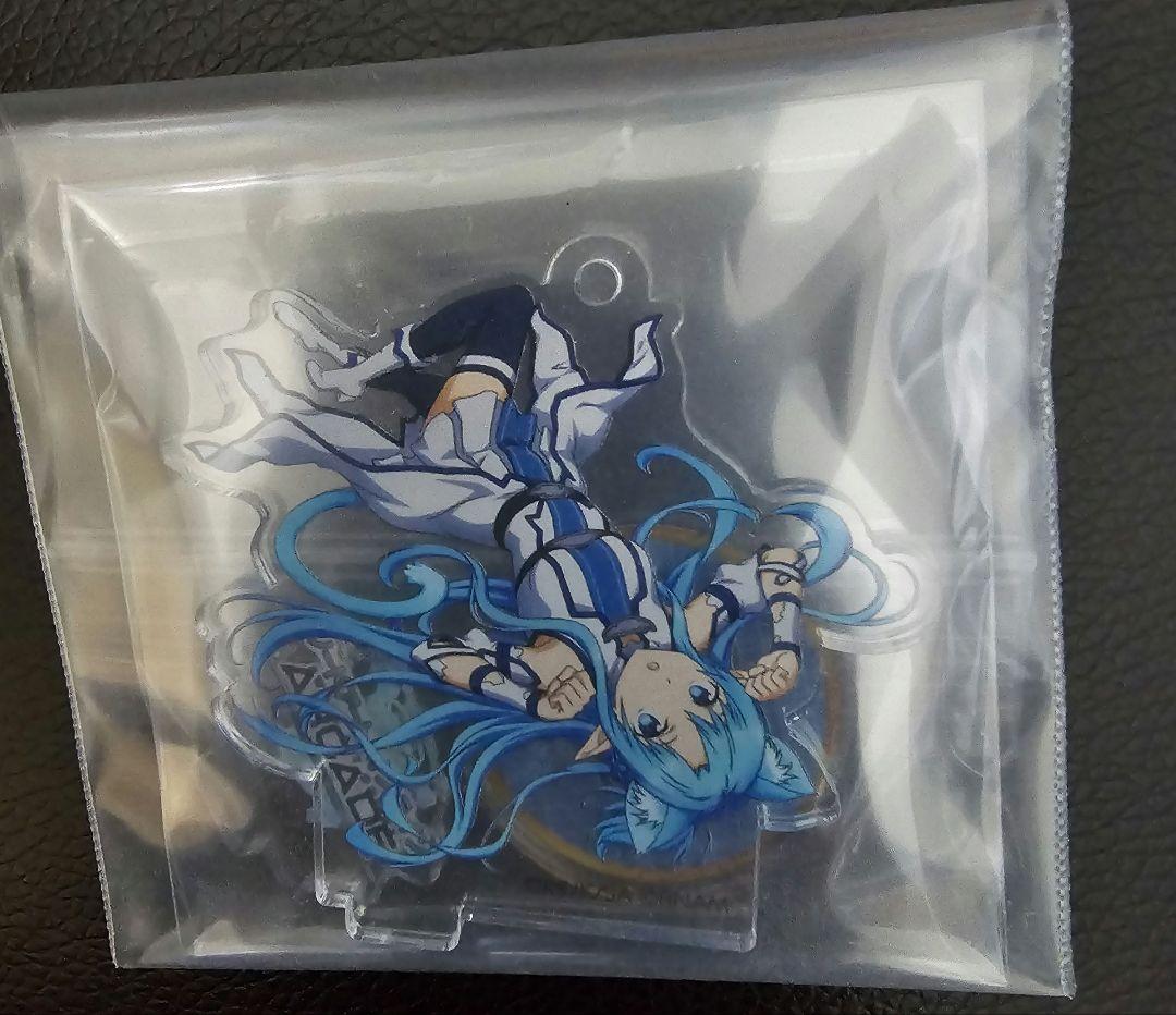 ソードアート・オンライン　アクリルスタンドキーチェーン　アスナ