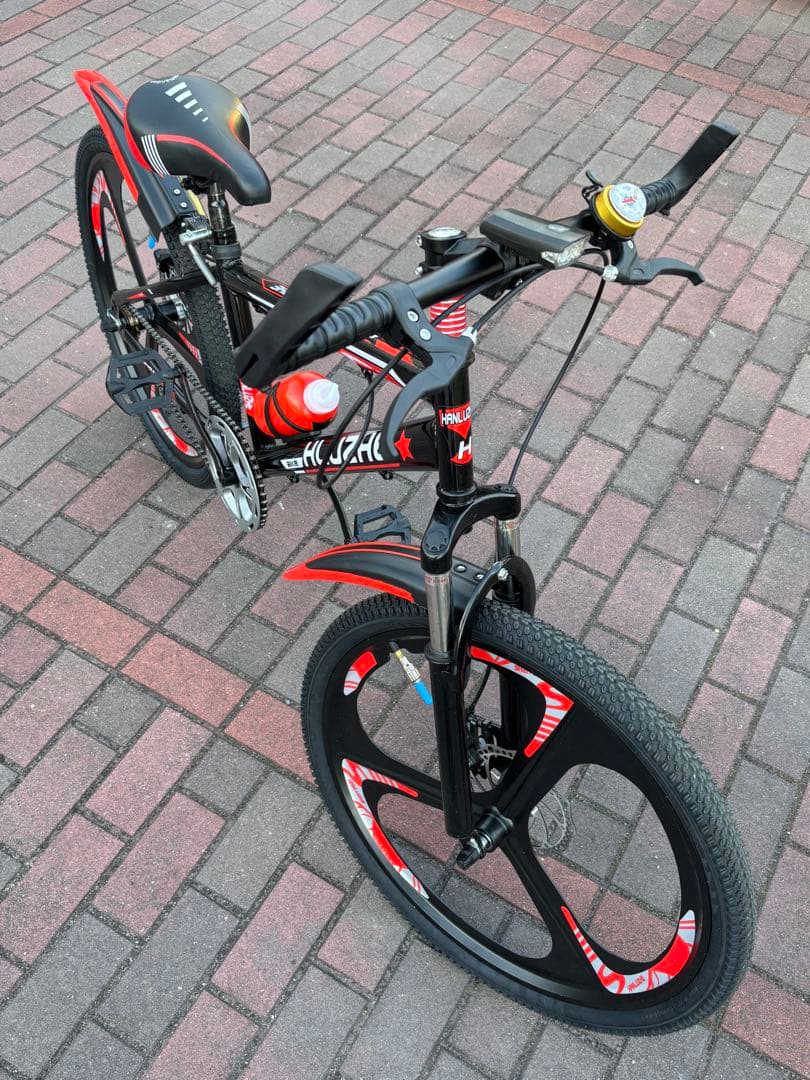 新車キッズ・サイクル(24㌅)お引き取り用ですが、→配達も可能です。