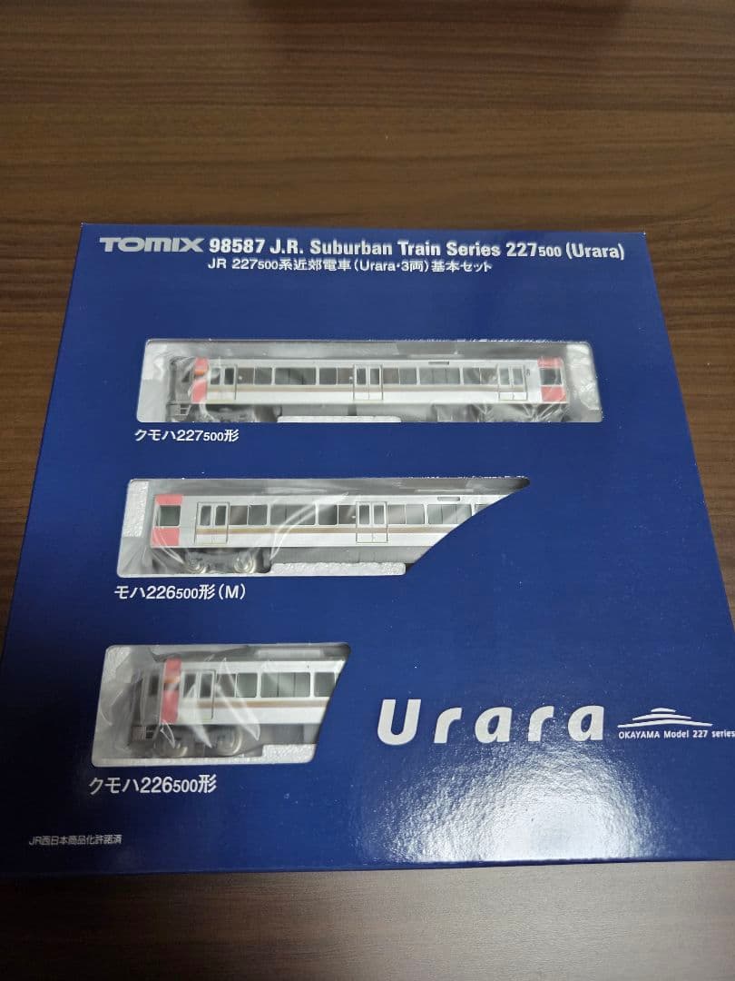 TOMIX 98587 JR 227 500系 (Urara) 3両基本セット