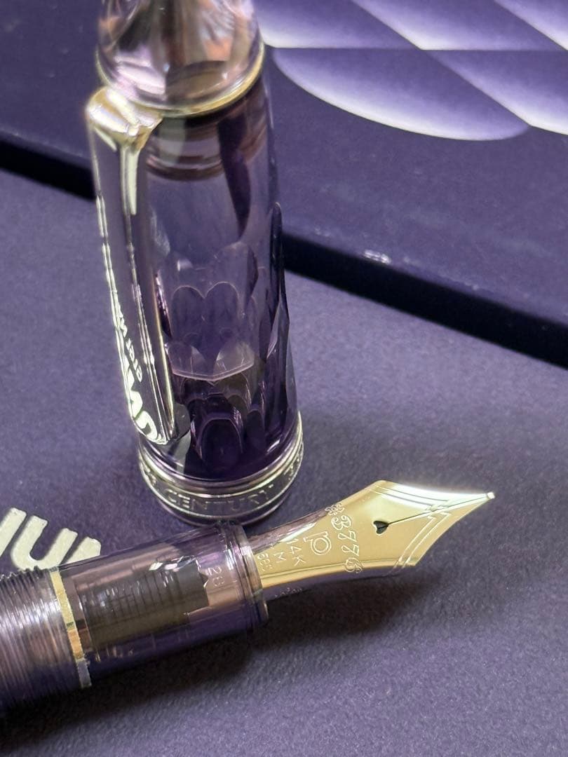 PLATINUM #3776 CENTURY 紫雲 M中字 プラチナ万年筆