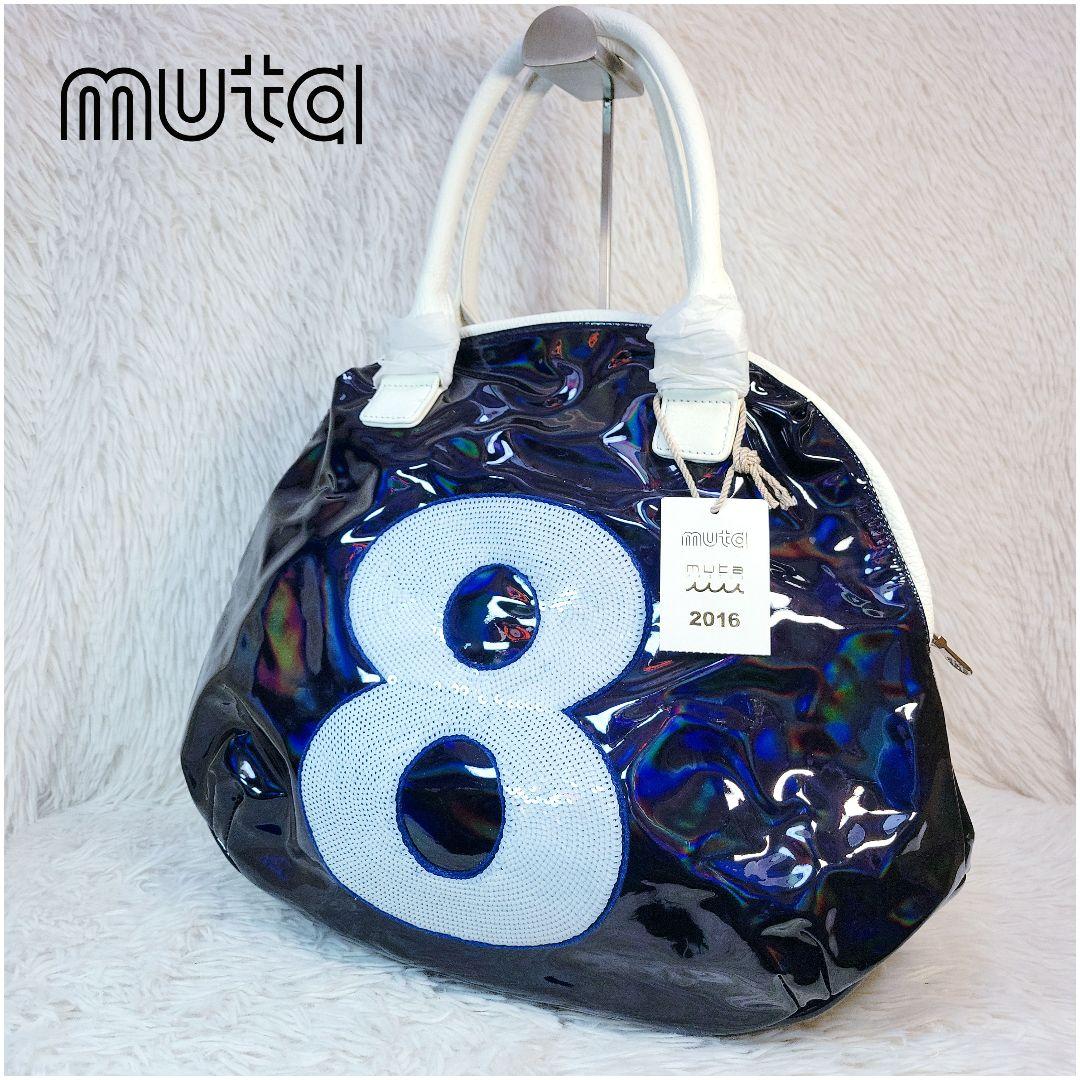 新品保管✨ムータ MUTA ナンバー8 ホログラム トートバッグ ゴルフバッグ