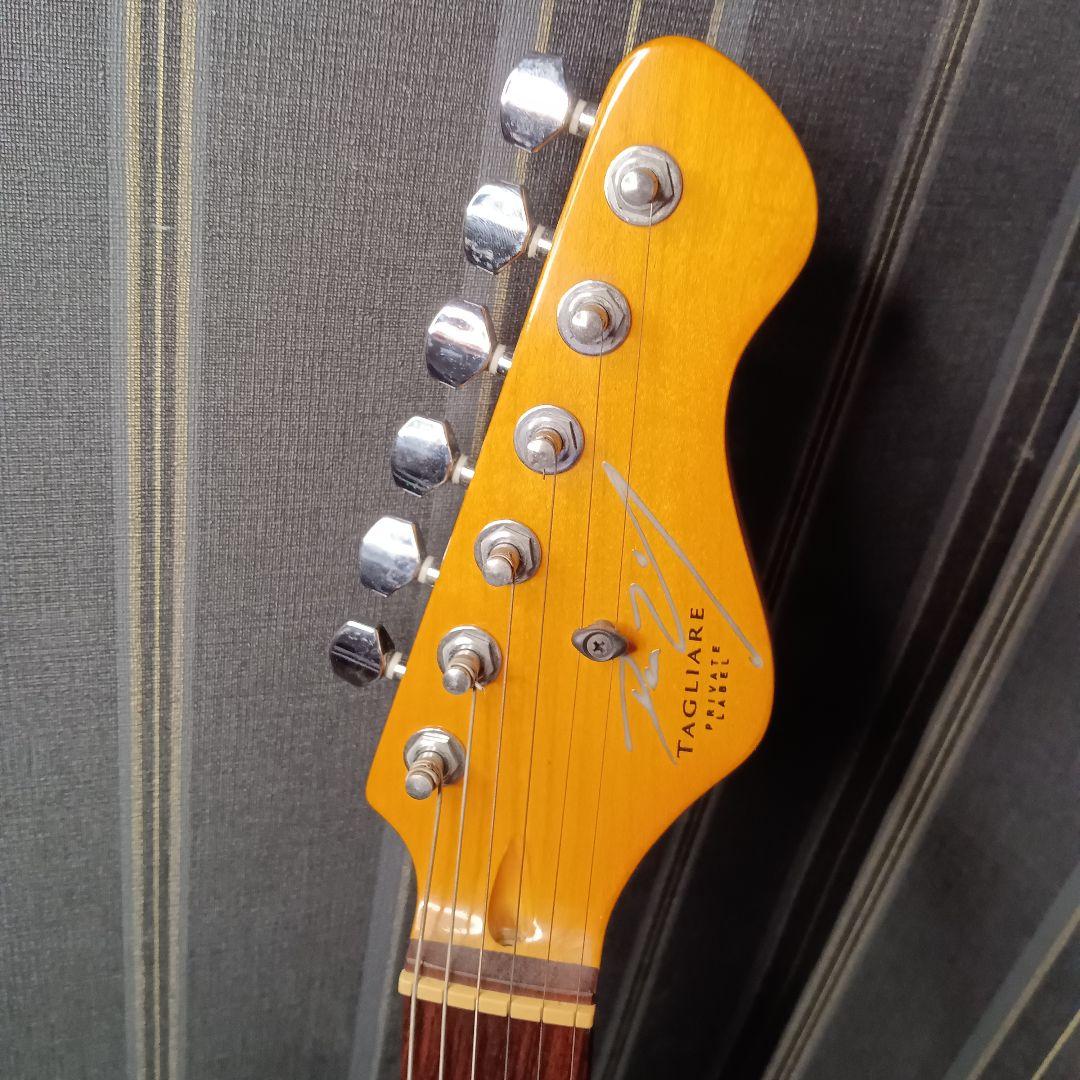 希少 カーキ色 ディーン・ゼリンスキー エレキギター ST ダンカンPU