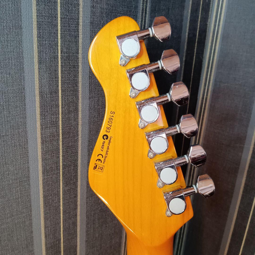 希少 カーキ色 ディーン・ゼリンスキー エレキギター ST ダンカンPU