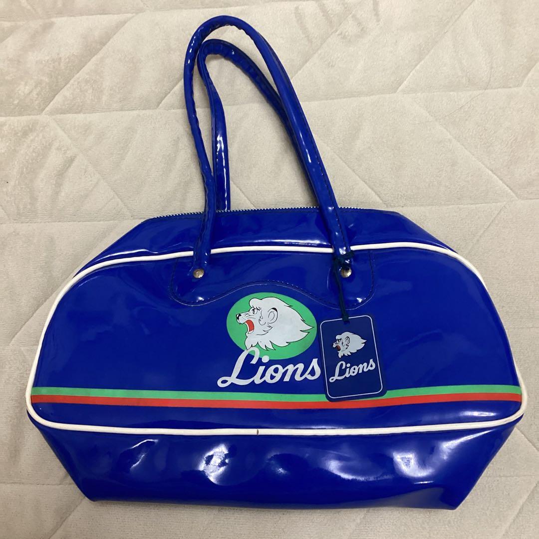 【レトロ希少】西武ライオンズミニボストンバッグ