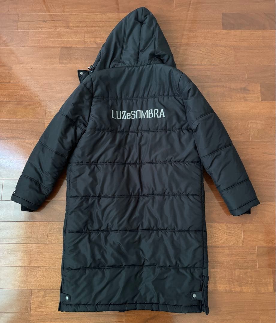 LUZeSOMBRA ブラックベンチコート　L