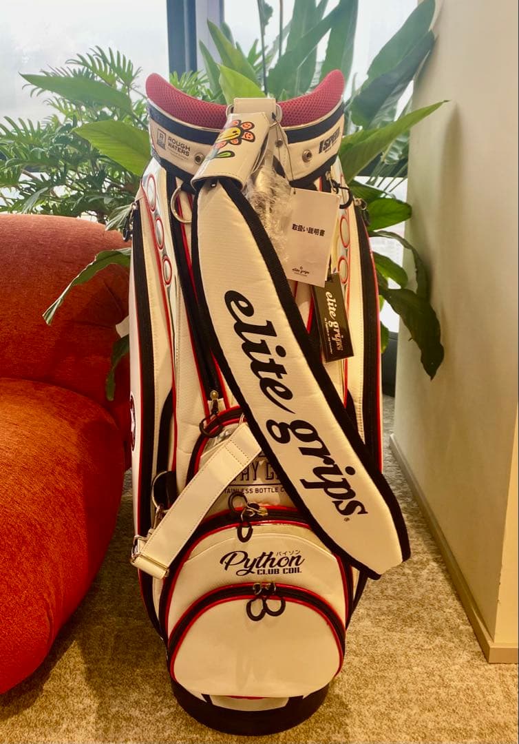 【新品未使用】elite grips キャディバッグ限定 ツアースタッフバッグ