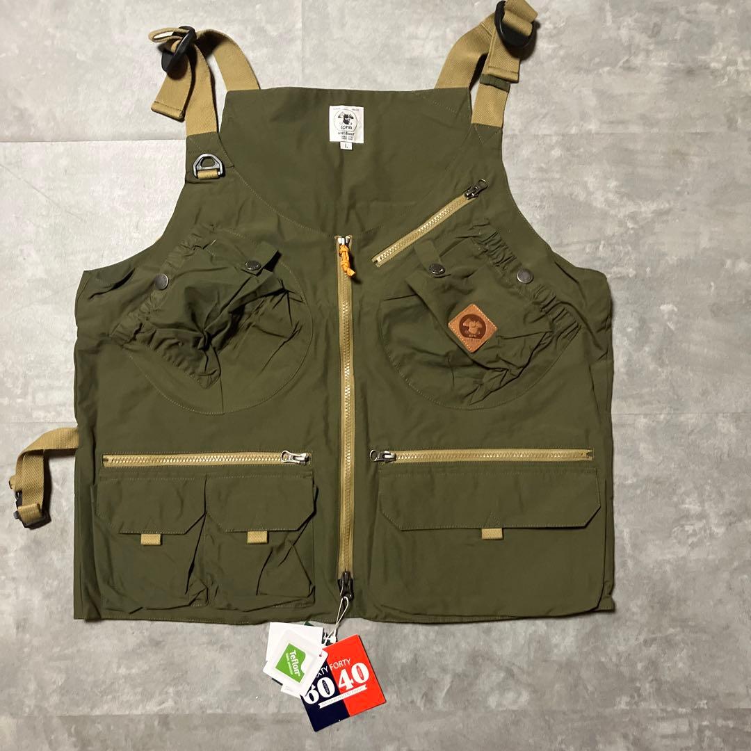 新品価格:16,500円 grn 60/40クロス　アウトドアべスト