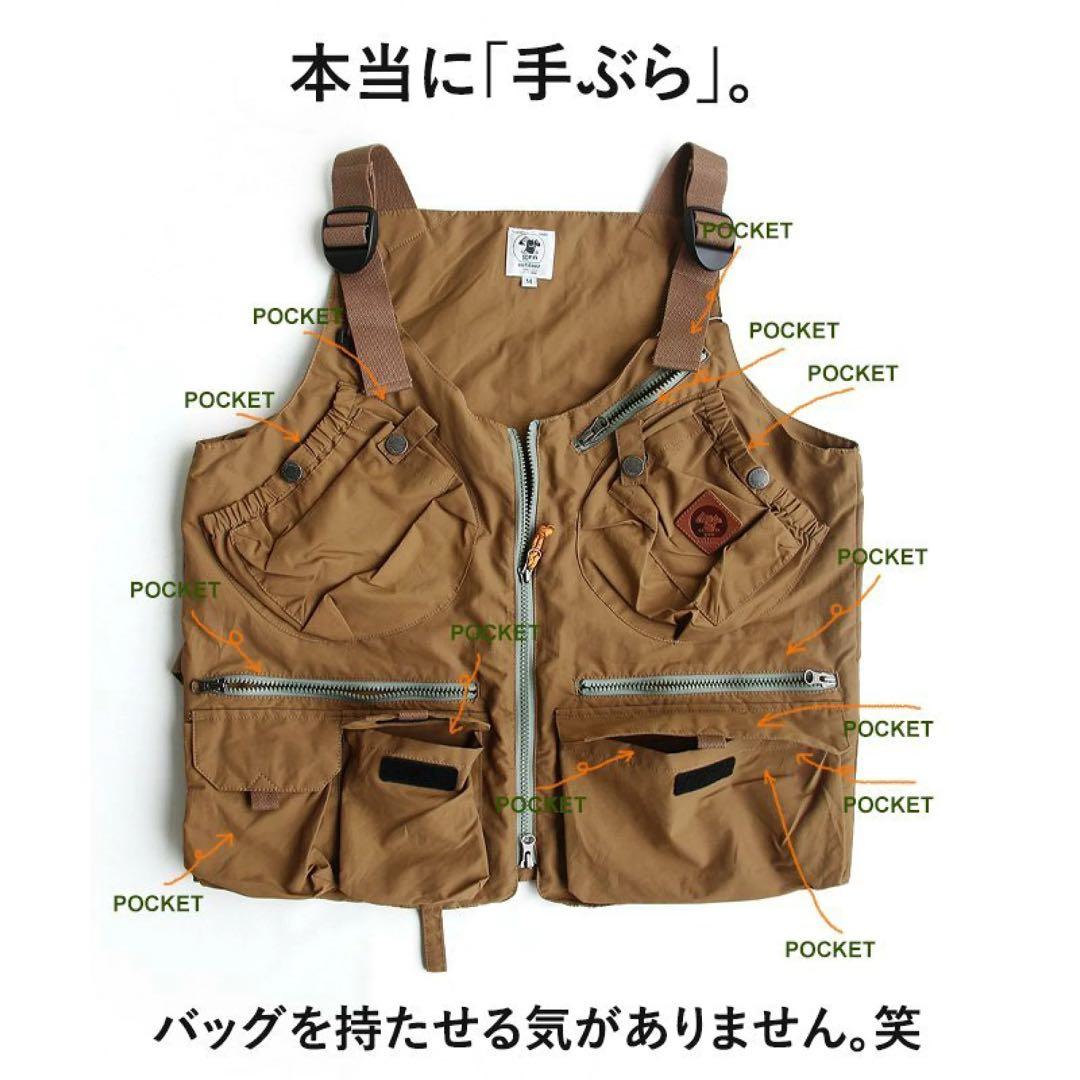 新品価格:16,500円 grn 60/40クロス　アウトドアべスト