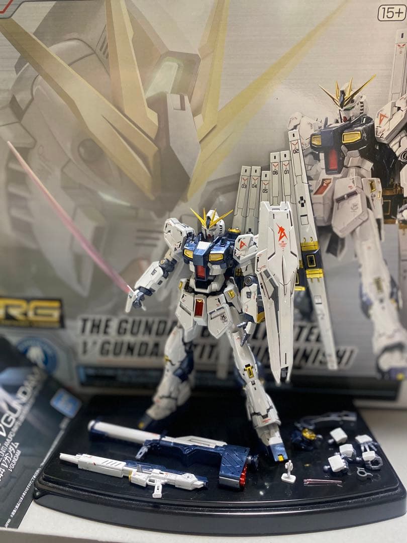 RG 1/144 ガンダムベース限定Vガンダムチタニウムフィニッシュ