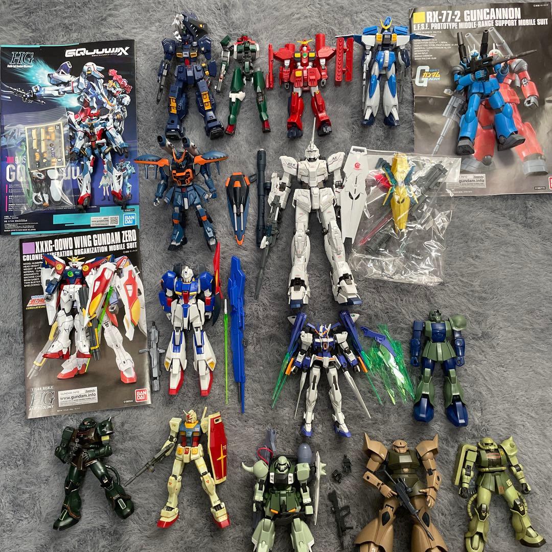 ガンプラまとめ売り　MG HG 他17体