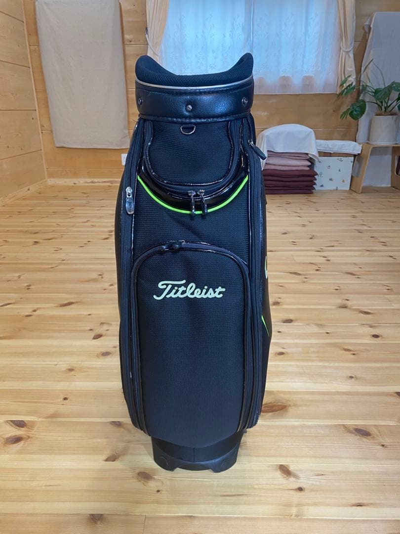 Titleist キャディバッグ ブラック/グリーン