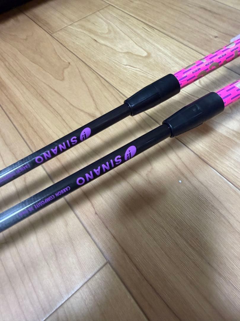 SINANO スキー ストック 101-123cm シナノ　サロモン　オガサカ