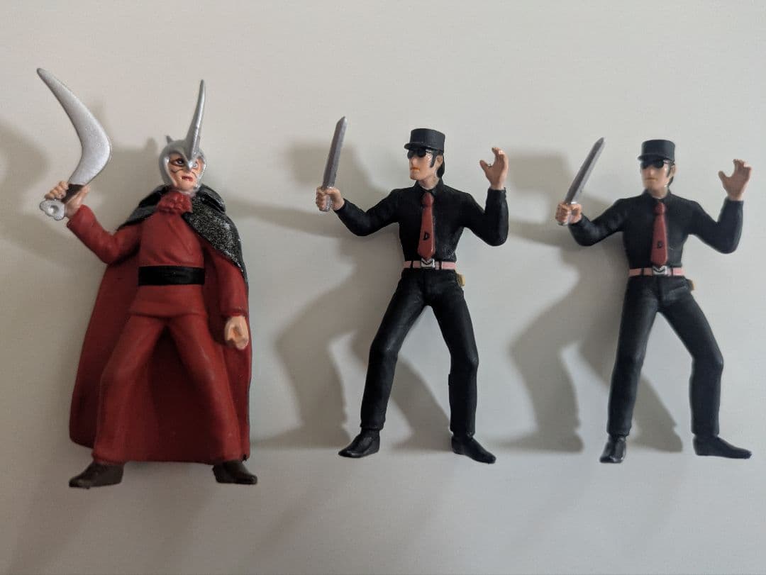 怪傑ズバット 超真合金 ズバッカー ズバットフィギュア2種 早川健フィギュア