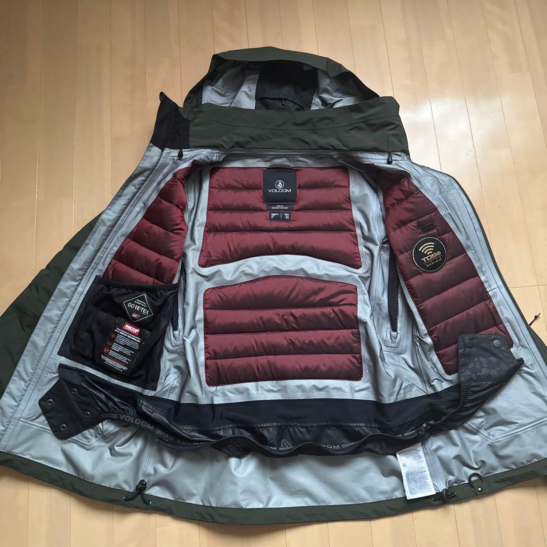 VOLCOM NYA TDS GORE-TEX JACKET BGR サイズS