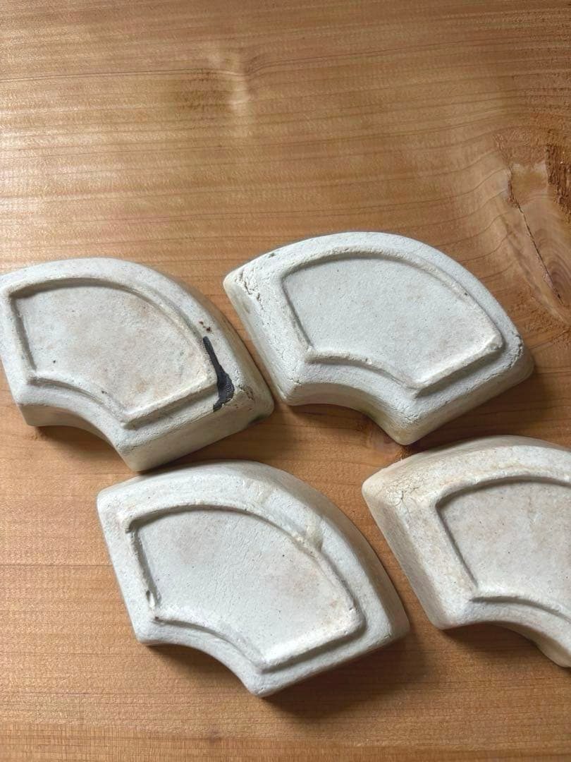 織部つぼつぼ紋　小皿9個