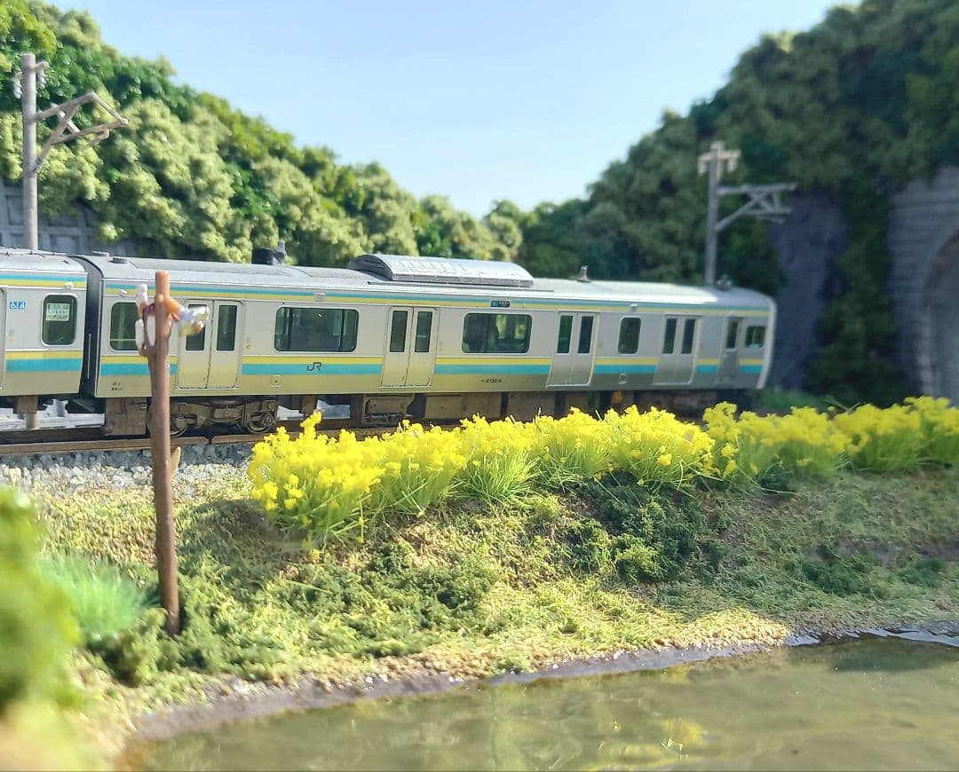 車両展示用ミニジオラマ