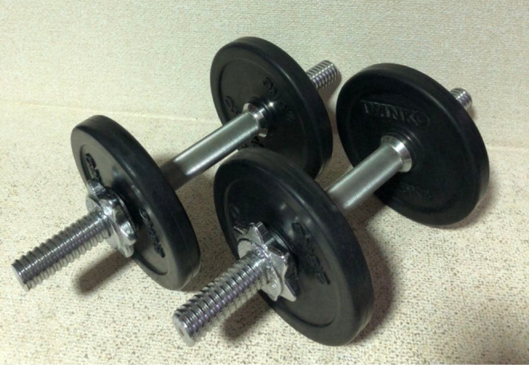 し*け様 イヴァンコ ダンベル 2.5kg 4枚 固定式ダンベル 2個セット