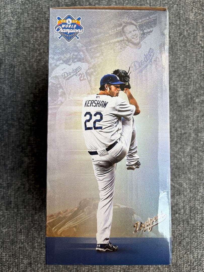 ドジャース　クレイトン・カーショウの3000奪三振達成記念ボブルヘッド