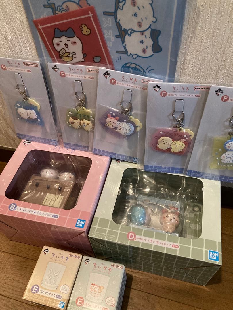 ちいかわ 一番くじ 1番くじ セット フィギュア グラス チャーム まとめ売り