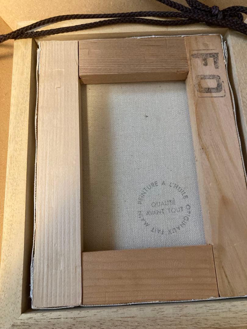 Nicholas 花瓶に生けた花 油彩画