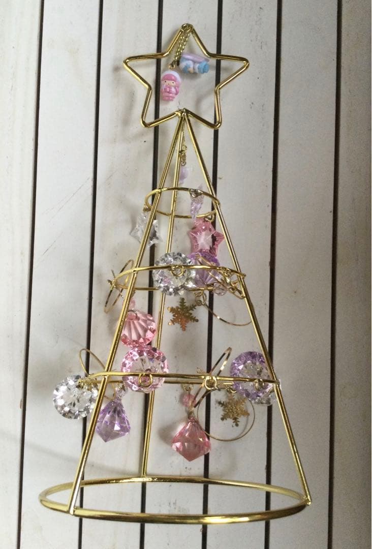 リトルツインスターズ ワイヤーツリーとミニウォータードーム　レア未使用品