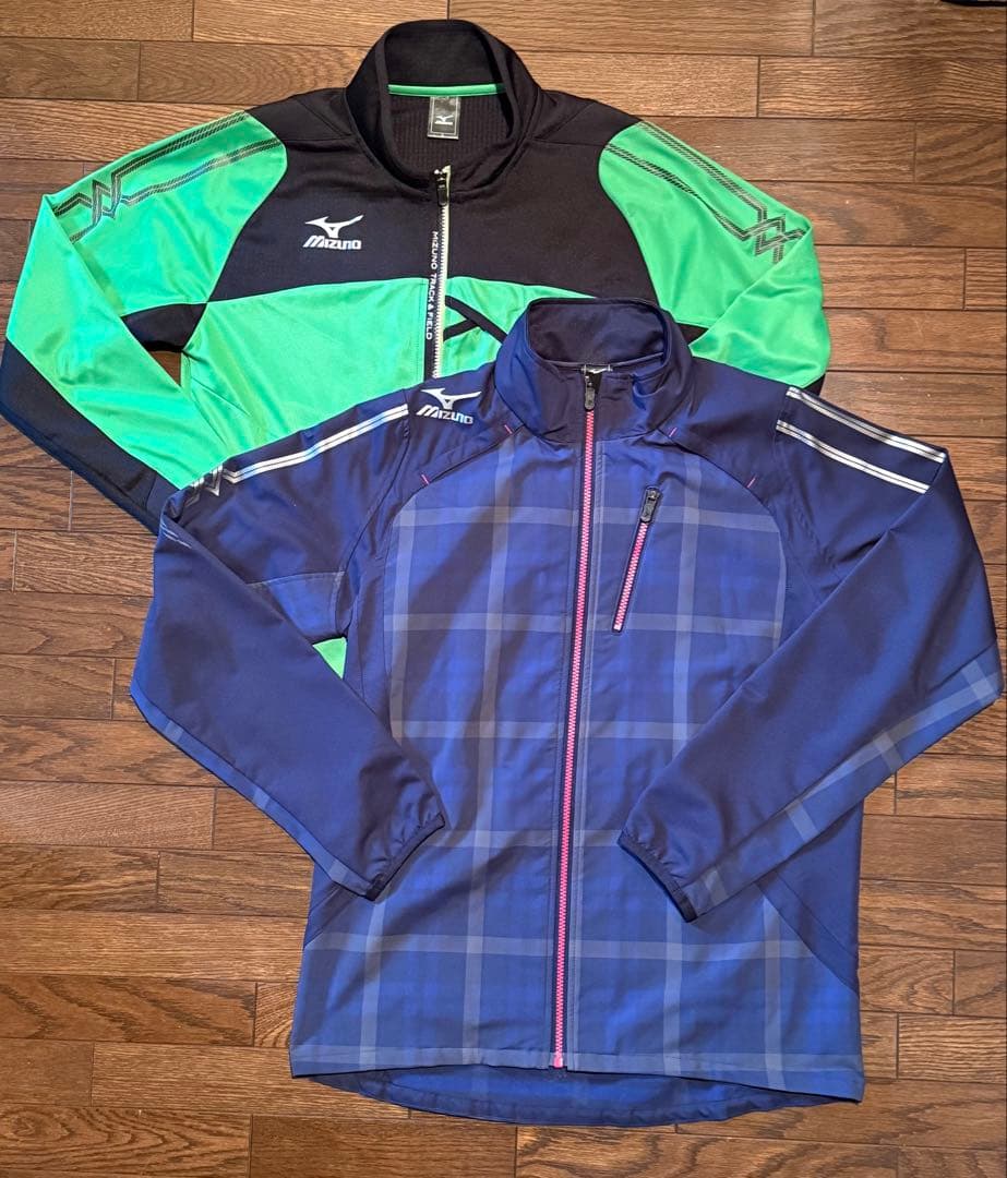 【L】ミズノMizuno トラックジャケット ハイエンドモデル 2着セット