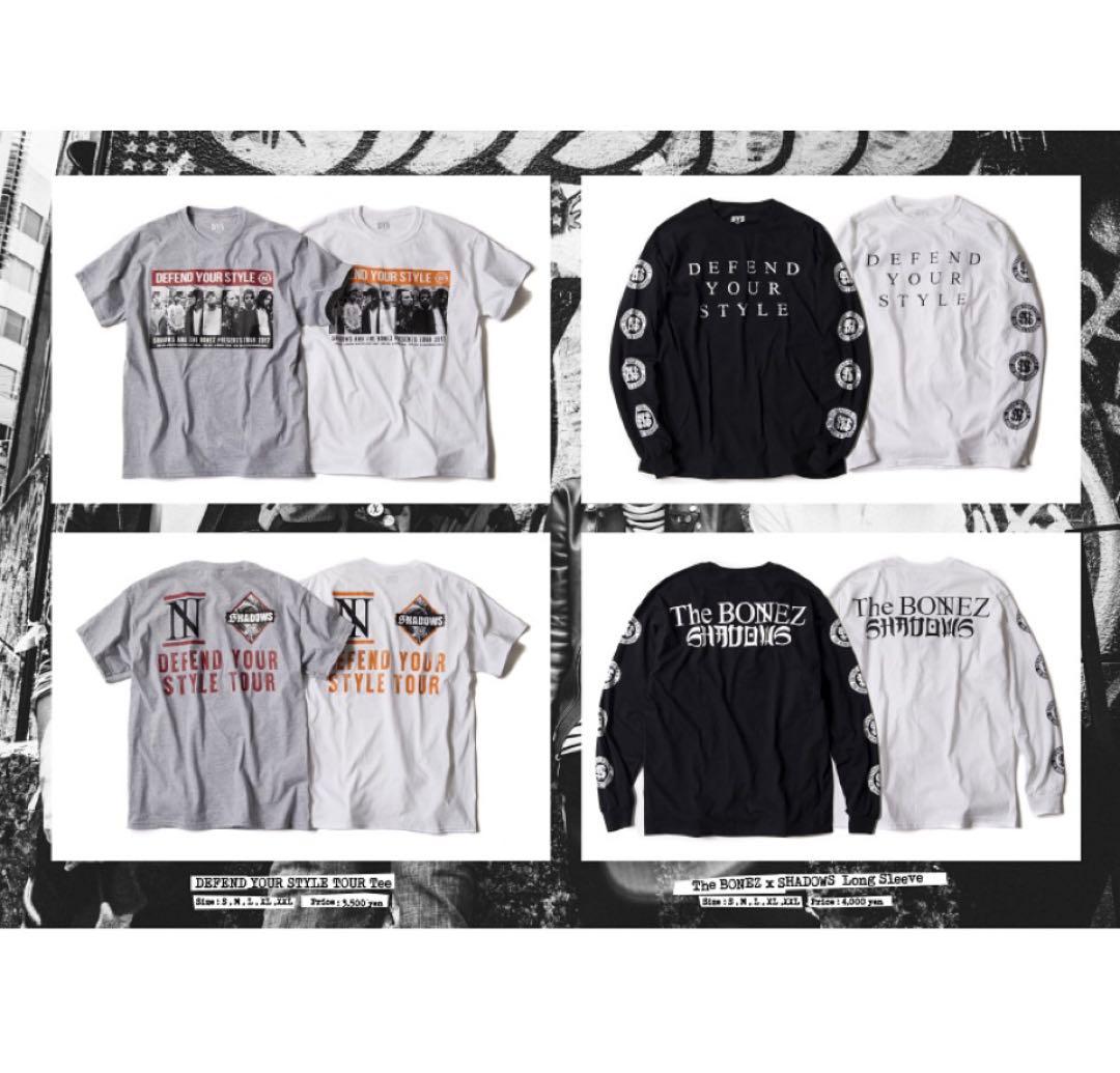 希少‼️The BONEZ×SHADOWS D.Y.S Tシャツ ホワイト XL