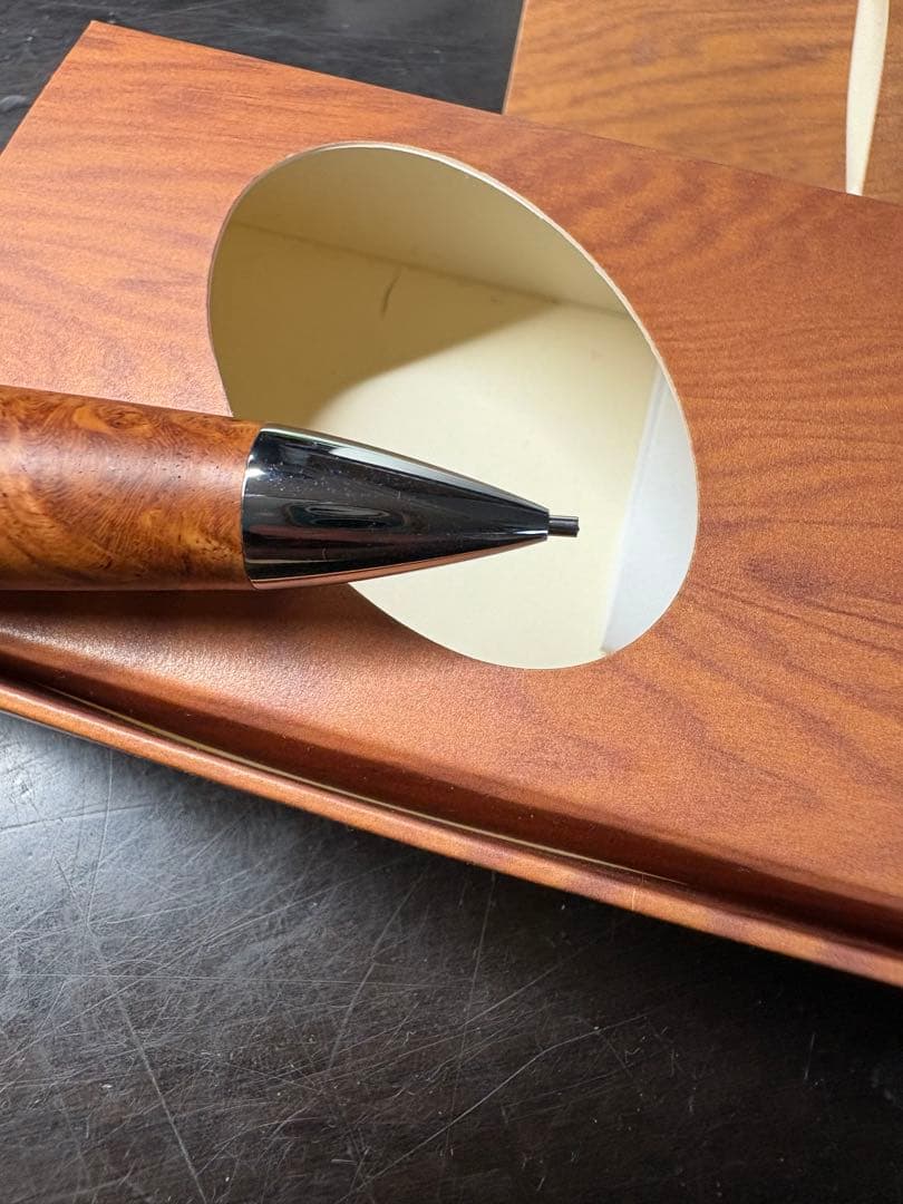 工房楔 花梨 瘤杢 0.3 花梨紅白 こぶ木 シャープペンシル