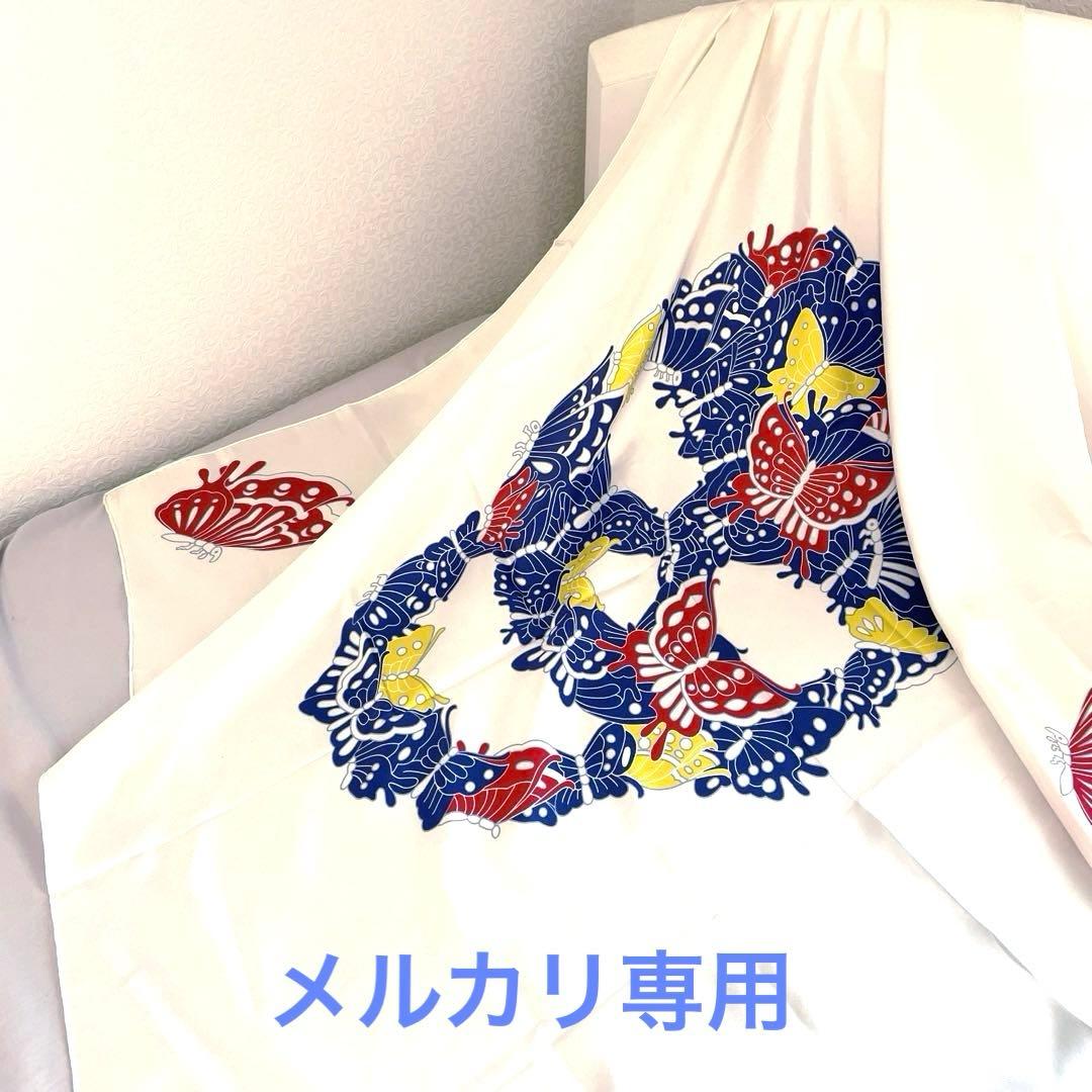 YOSHIKIスカーフ/スカルカラー/シルク