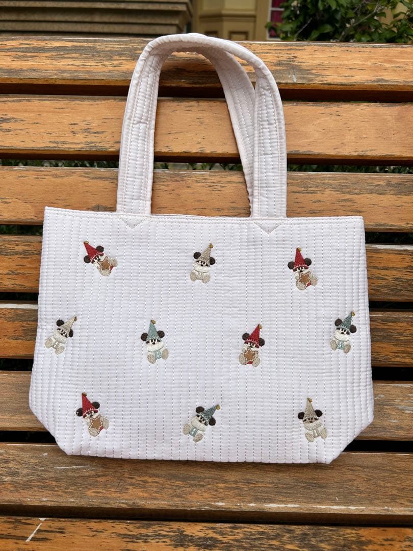 新品未使用　クリスマス　ディズニー　リルリンリン　トートバッグ 2025