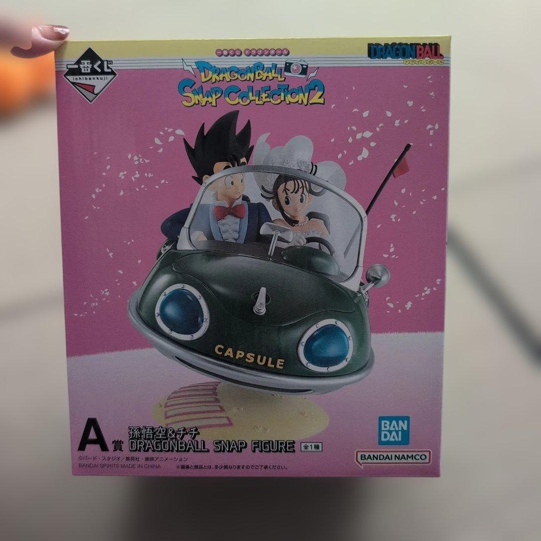 一番くじ A賞 孫悟空＆チチ DRAGONBALL SNAP FIGURE