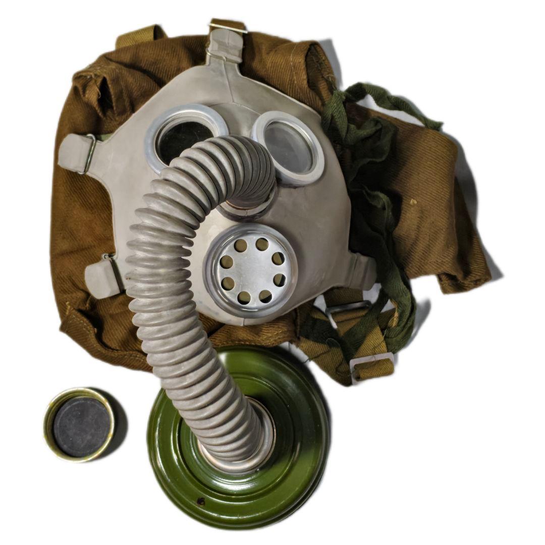 ロシア軍 ソ連 東ドイツ 実物 PDF-7 GP-5 ガスマスク サイズ4