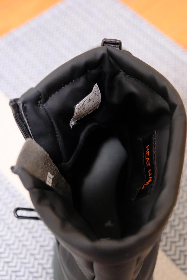 【美品】DESCENTE 防水スノーブーツ ブラック　２７CM